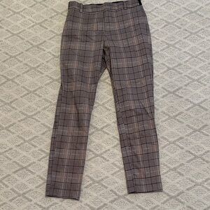 H&M Plaid Pants - Brown and Black